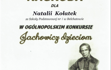Nagroda Natalia Kołatek