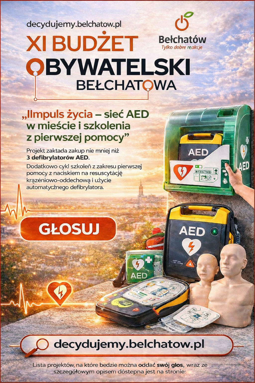 Bełchat&oacute;w &ndash; impuls życia i&nbsp;AED