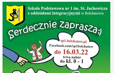Zdjęcie do Plakat promujący szkołę