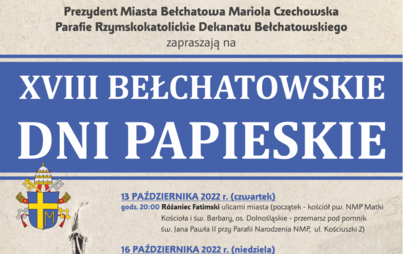 Zdjęcie do DNI PAPIESKIE