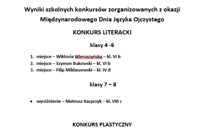 Zdjęcie do Wyniki