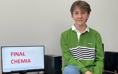 Zdjęcie do Finalista konkursu kuratoryjnego z chemii!