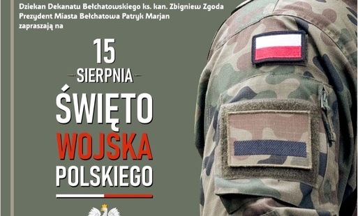 Zaproszenie - Uroczystości Święta Wojska Polskiego - 15.08.2026 r.
